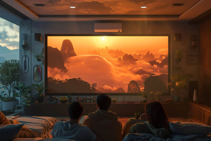 high definition tv projector